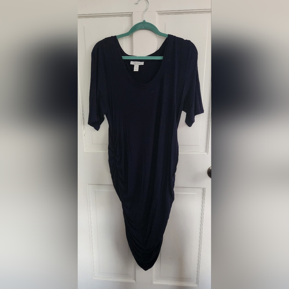 Dark blue Motherhood maternity dress